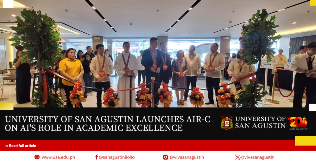 University of San Agustin Launches AIR-C on AI’s Role in Academic Excellence